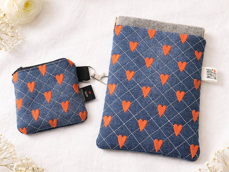 Preview: Endlosmuster Füllmuster Quiltmuster Mix 3 - redwork Stickdatei